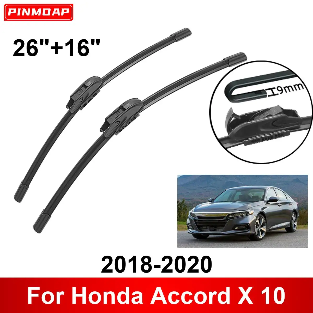 Автомобильный дворник для Honda Accord X 10 2018-2020 26 "+ 16" передние и задние щетки стеклоочистителя, аксессуары для резаков 2018 2019 2020
Автомобильный дворник для Honda Accord X 10 2018-2020 26 "+ 16" передние и задние щетки стеклоочистителя, аксессуары для резаков 2018 2019 2020