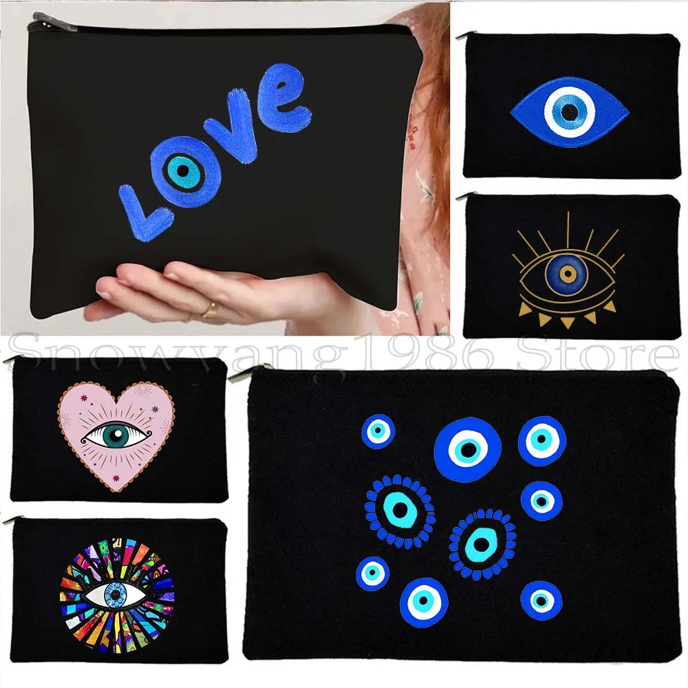 Colorful Evil Eyes Amulet Blue Nazar Greek Evil Eye Bird Feather Cosmetic Bag Makeup Lipstick Travel Storage Pouch Pencil Case
Colorful Evil Eyes Amulet Blue Nazar Greek Evil Eye Bird Feather Cosmetic Bag Makeup Lipstick Travel Storage Pouch Pencil Case