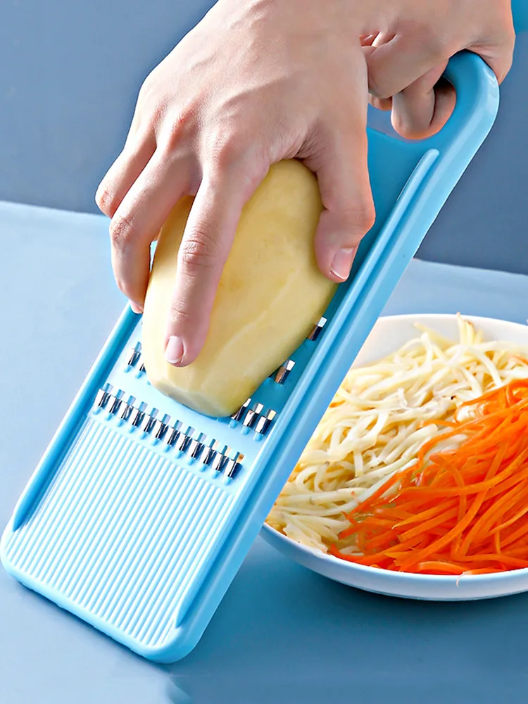 Kitchen Multifunctional Peeler Grater Safe Hand Potato Thread Vegetable Cutter Board Anti-Hand Injury Food Preparation Tool
Kitchen Multifunctional Peeler Grater Safe Hand Potato Thread Vegetable Cutter Board Anti-Hand Injury Food Preparation Tool