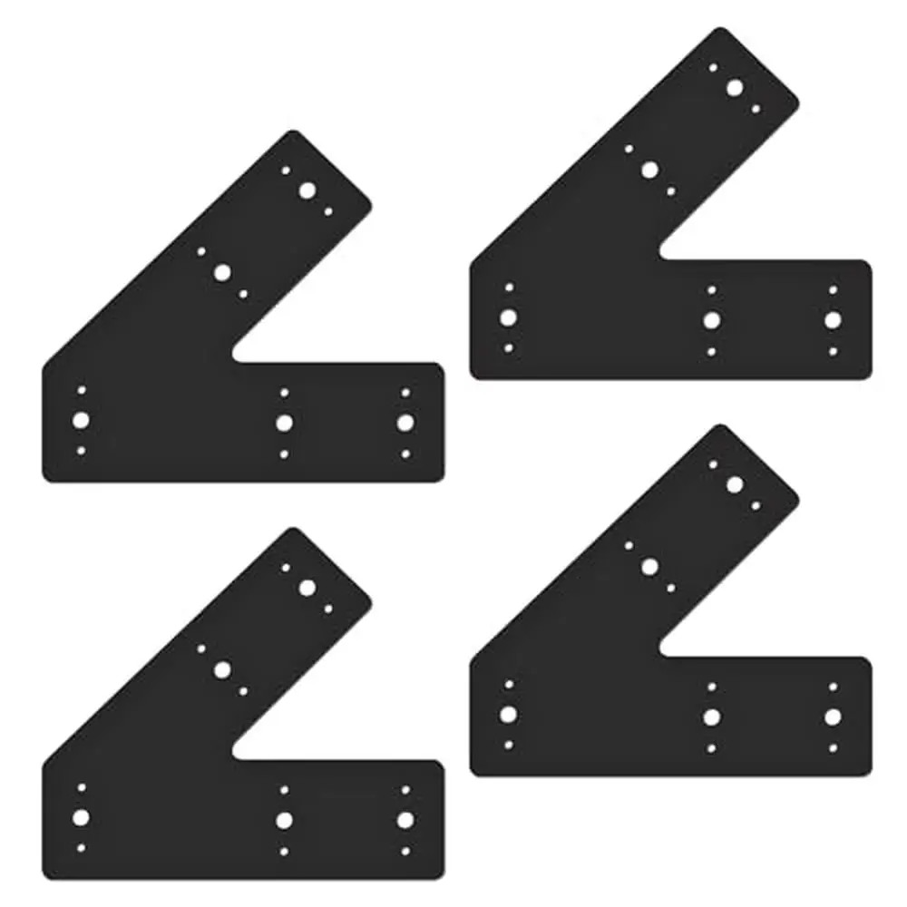 Стальной кронштейн для перголи с плоской пластиной, 4 шт., 45-градусный ферменный каркас, ремонтная пластина
Стальной кронштейн для перголи с плоской пластиной, 4 шт., 45-градусный ферменный каркас, ремонтная пластина