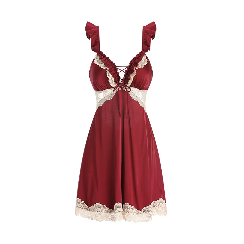 Silky Satin Dress Low-Cut Push-Up Padded Pure Desire Backless Strap Nightdress With Robe Home Wear Dress Elegant Casual 1WVC
Silky Satin Dress Low-Cut Push-Up Padded Pure Desire Backless Strap Nightdress With Robe Home Wear Dress Elegant Casual 1WVC