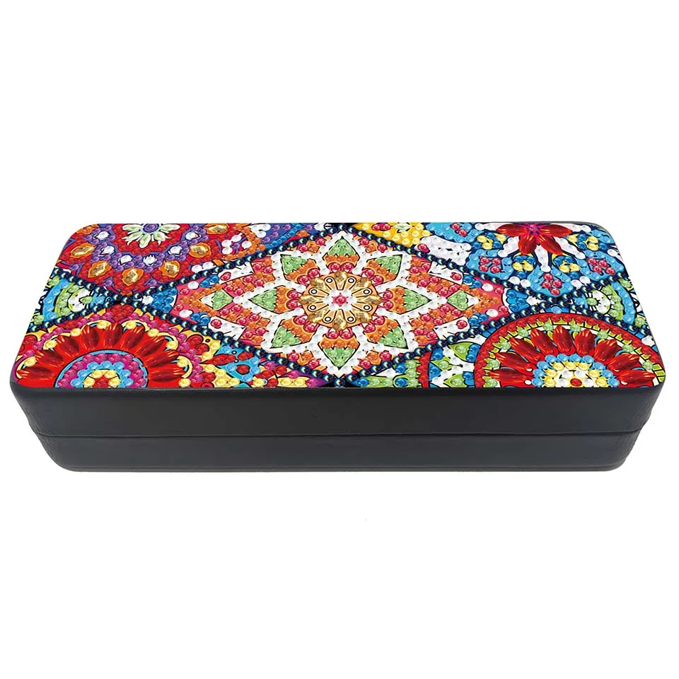 2025 DIY Мандала Алмазная картина Чехол для очков Стразы Коробка для хранения солнцезащитных очков PU Чехол-держатель для очков Чехол для хранения очков
2025 DIY Мандала Алмазная картина Чехол для очков Стразы Коробка для хранения солнцезащитных очков PU Чехол-держатель для очков Чехол для хранения очков