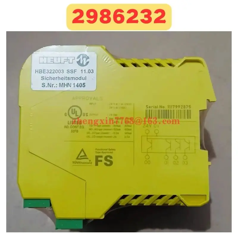 Brand New Original 2986232 PSR-SPP-24DC/TS/S Safety Module
Brand New Original 2986232 PSR-SPP-24DC/TS/S Safety Module