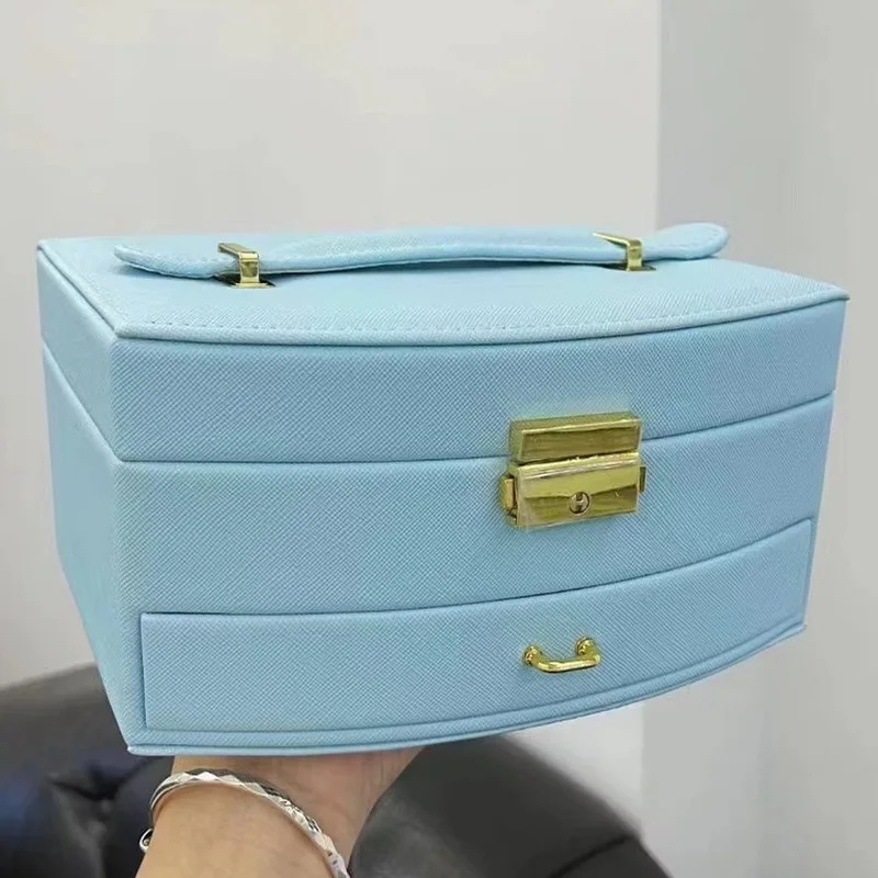 Drawer Jewelry Box Customized Logo Double Layer Hair Storage Box Earrings Storage
Drawer Jewelry Box Customized Logo Double Layer Hair Storage Box Earrings Storage