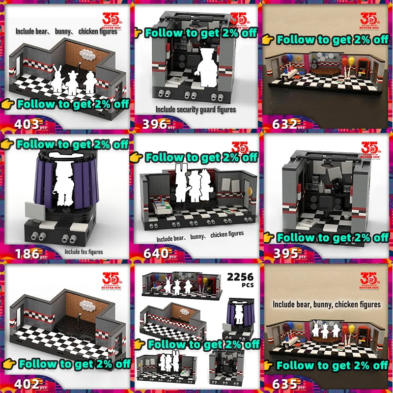 Ежемесячный сюрприз, игра ужасов, сцены, строительные блоки, медведь, кролик, сделай сам, безопасность, офис, ресторан, шоу, сцена, дисплей, подарок на Рождество
Ежемесячный сюрприз, игра ужасов, сцены, строительные блоки, медведь, кролик, сделай сам, безопасность, офис, ресторан, шоу, сцена, дисплей, подарок на Рождество