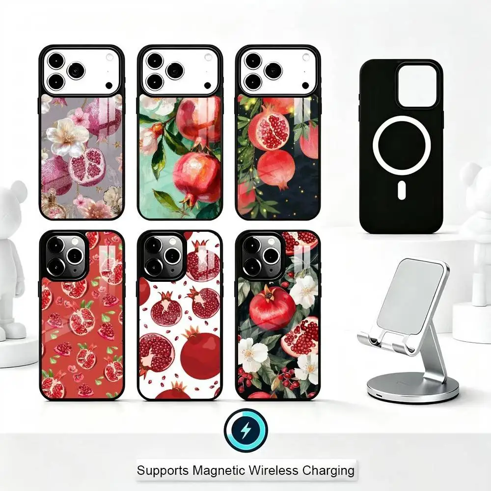 Cute pomegranate Phone Case For iPhone17,16,15,14,13,12,11 Plus,Pro Compatible with magnetic wireless charging
Cute pomegranate Phone Case For iPhone17,16,15,14,13,12,11 Plus,Pro Compatible with magnetic wireless charging