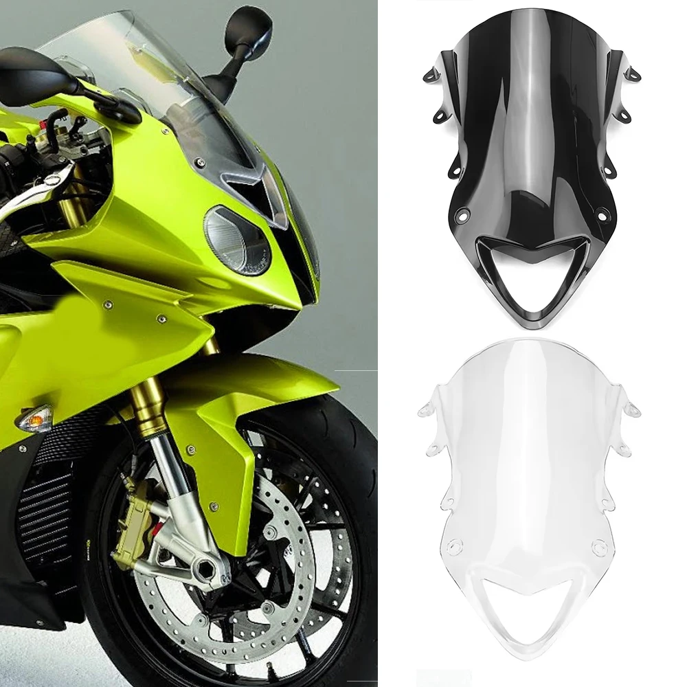 For BMW S1000RR S1000 RR 2009 2010 2011 2012 2013 2014 Motorcycle Double Bubble Windshield Wind Screnn Black
For BMW S1000RR S1000 RR 2009 2010 2011 2012 2013 2014 Motorcycle Double Bubble Windshield Wind Screnn Black