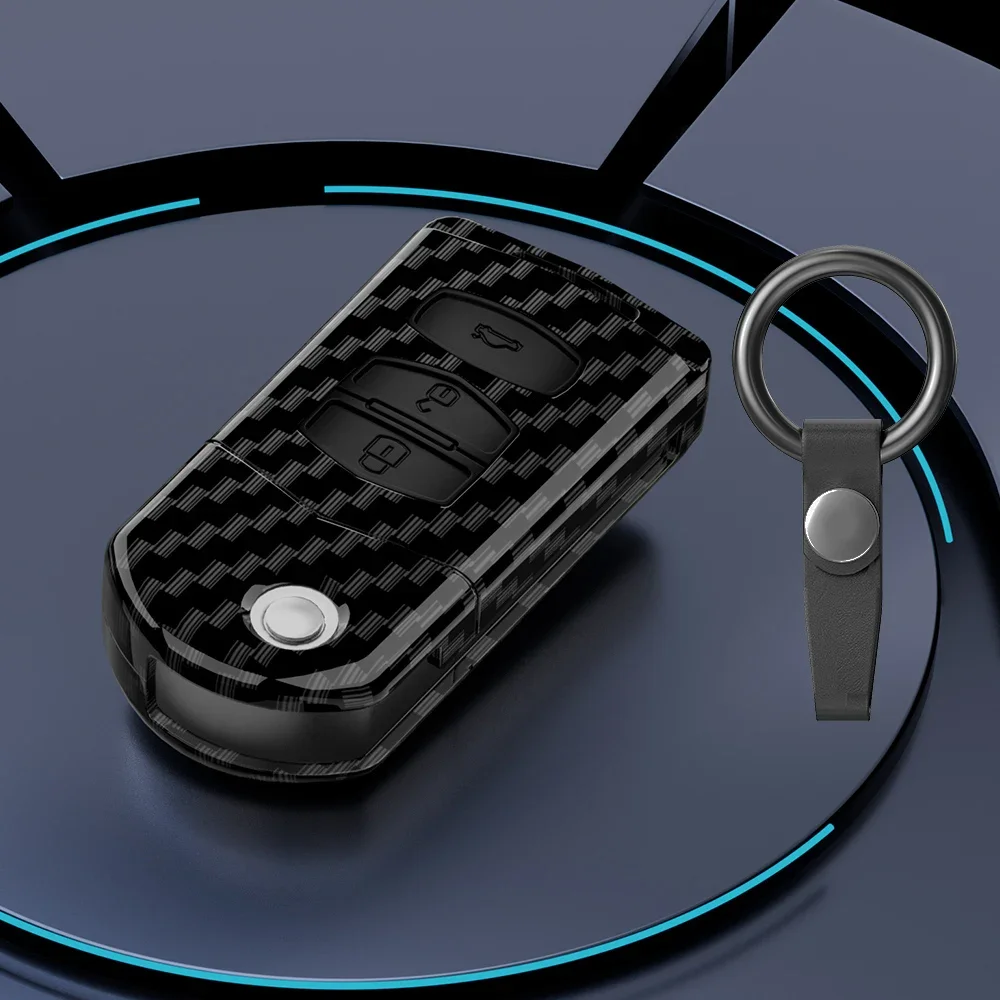 ABS Carbon Fiber Car Flip Key Case Cover For Mazda 2 3 5 6 8 CX7 CX-7 CX5 CX-5 CX9 CX-9 MX5 MX-5 M6 RX8 RX-8 2 3 4 Buttons Shell
ABS Carbon Fiber Car Flip Key Case Cover For Mazda 2 3 5 6 8 CX7 CX-7 CX5 CX-5 CX9 CX-9 MX5 MX-5 M6 RX8 RX-8 2 3 4 Buttons Shell