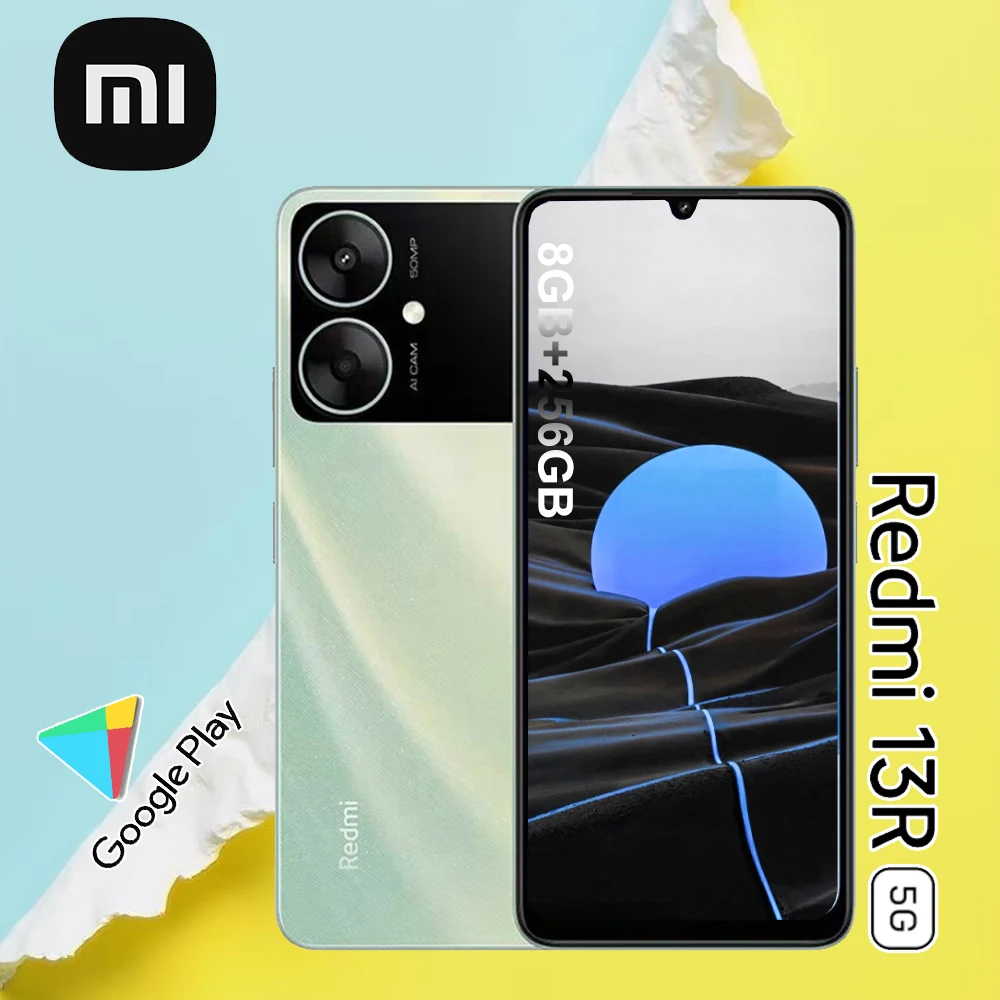 XIAOMI/Redmi 13R 8GB+256GB smart phone 5G/built-in 5000mAh typical capacity battery/6.74-inch water drop LCD screen 1600×720
XIAOMI/Redmi 13R 8GB+256GB smart phone 5G/built-in 5000mAh typical capacity battery/6.74-inch water drop LCD screen 1600×720