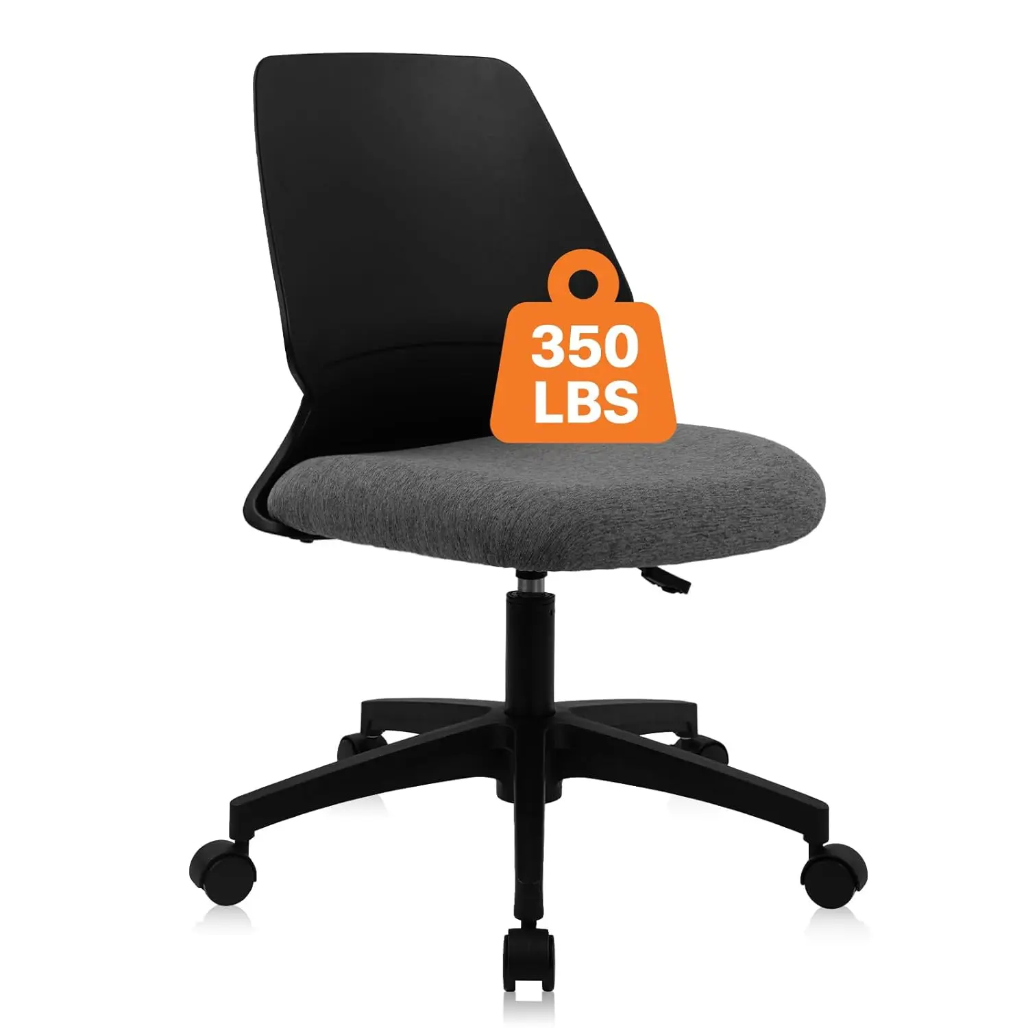 Стул для домашнего офиса без подлокотников, эргономичный маленький настольный стул с колесиками и мягкой толстой мягкой подушкой, удобный регулируемый по высоте Sw
Стул для домашнего офиса без подлокотников, эргономичный маленький настольный стул с колесиками и мягкой толстой мягкой подушкой, удобный регулируемый по высоте Sw