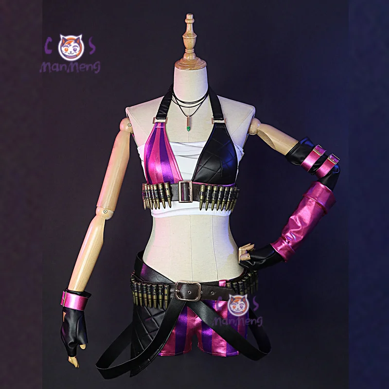 LOL Arcane Jinx Costumes For Women Cosplay Jinx League Of Legends Anime Jinx Costume
LOL Arcane Jinx Costumes For Women Cosplay Jinx League Of Legends Anime Jinx Costume