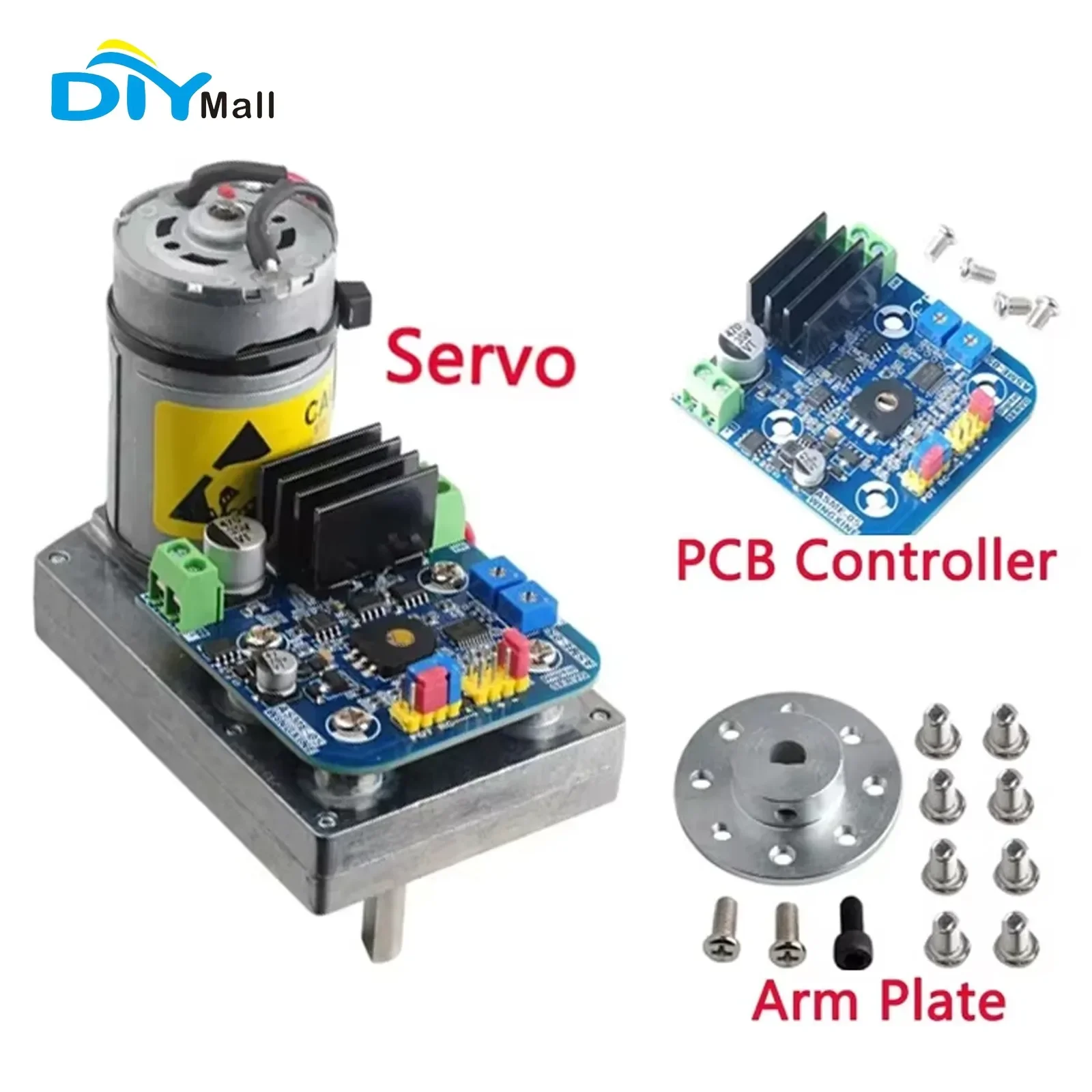 High Torque Servo ASMC-05A 110kg.cm / ASMC-05B 180kg.cm Robot Servo Replace ASMC-04A ASMC-04AB / Arm Plate / PCB Controller
High Torque Servo ASMC-05A 110kg.cm / ASMC-05B 180kg.cm Robot Servo Replace ASMC-04A ASMC-04AB / Arm Plate / PCB Controller