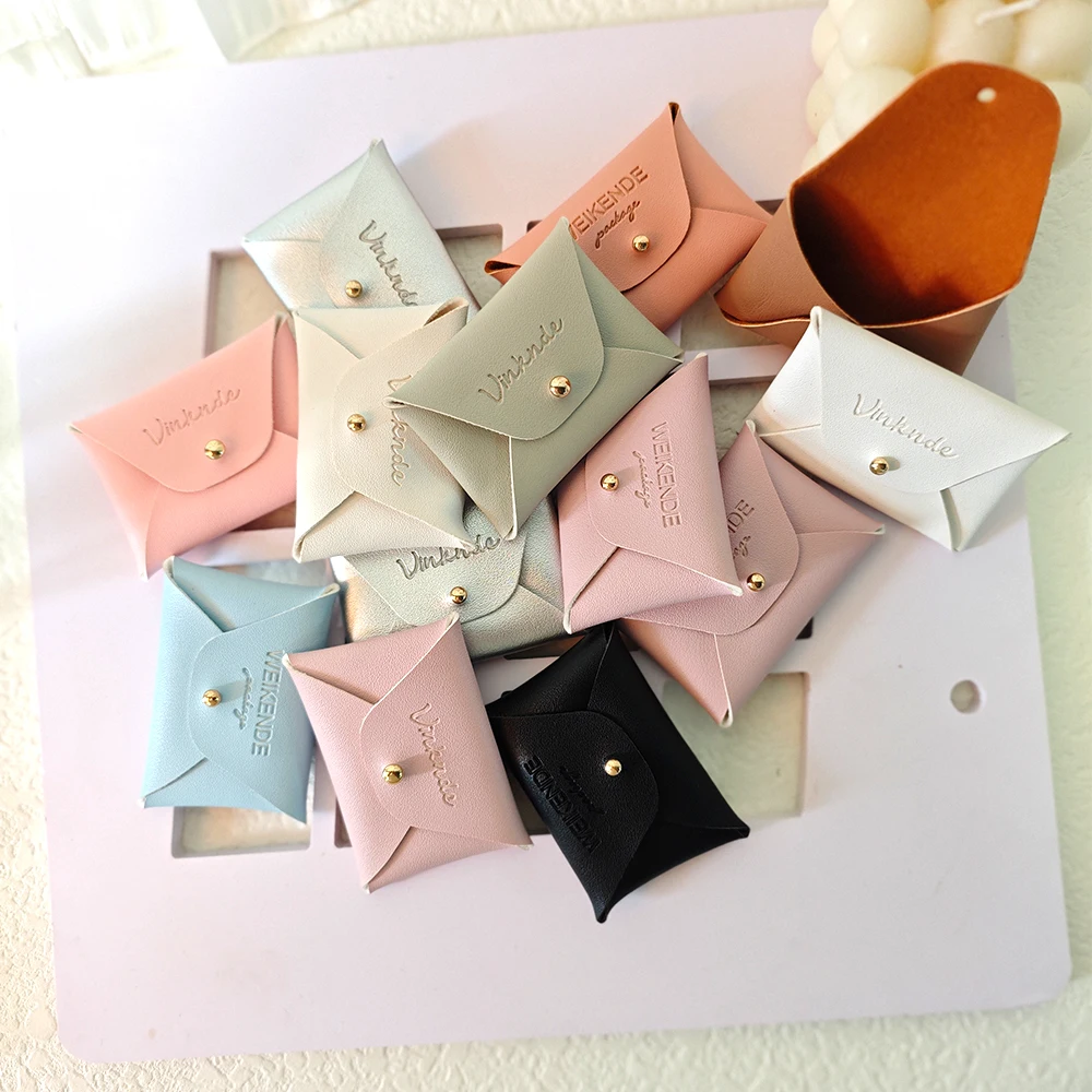 50/100Pack White Fashion PU Leather Mini Bag Custom Logo Necklace Earrings Multifunctional Button Pouches Durable Coin Purse for
50/100Pack White Fashion PU Leather Mini Bag Custom Logo Necklace Earrings Multifunctional Button Pouches Durable Coin Purse for
