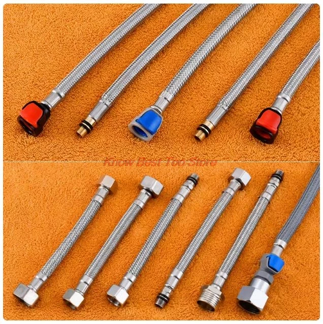 1PCS Telescopic And Pull-out Faucet Plug-in Hose Hittings Adapter Pipe Connector M15 M8 Single Head Pipe Inlet Pipe
1PCS Telescopic And Pull-out Faucet Plug-in Hose Hittings Adapter Pipe Connector M15 M8 Single Head Pipe Inlet Pipe