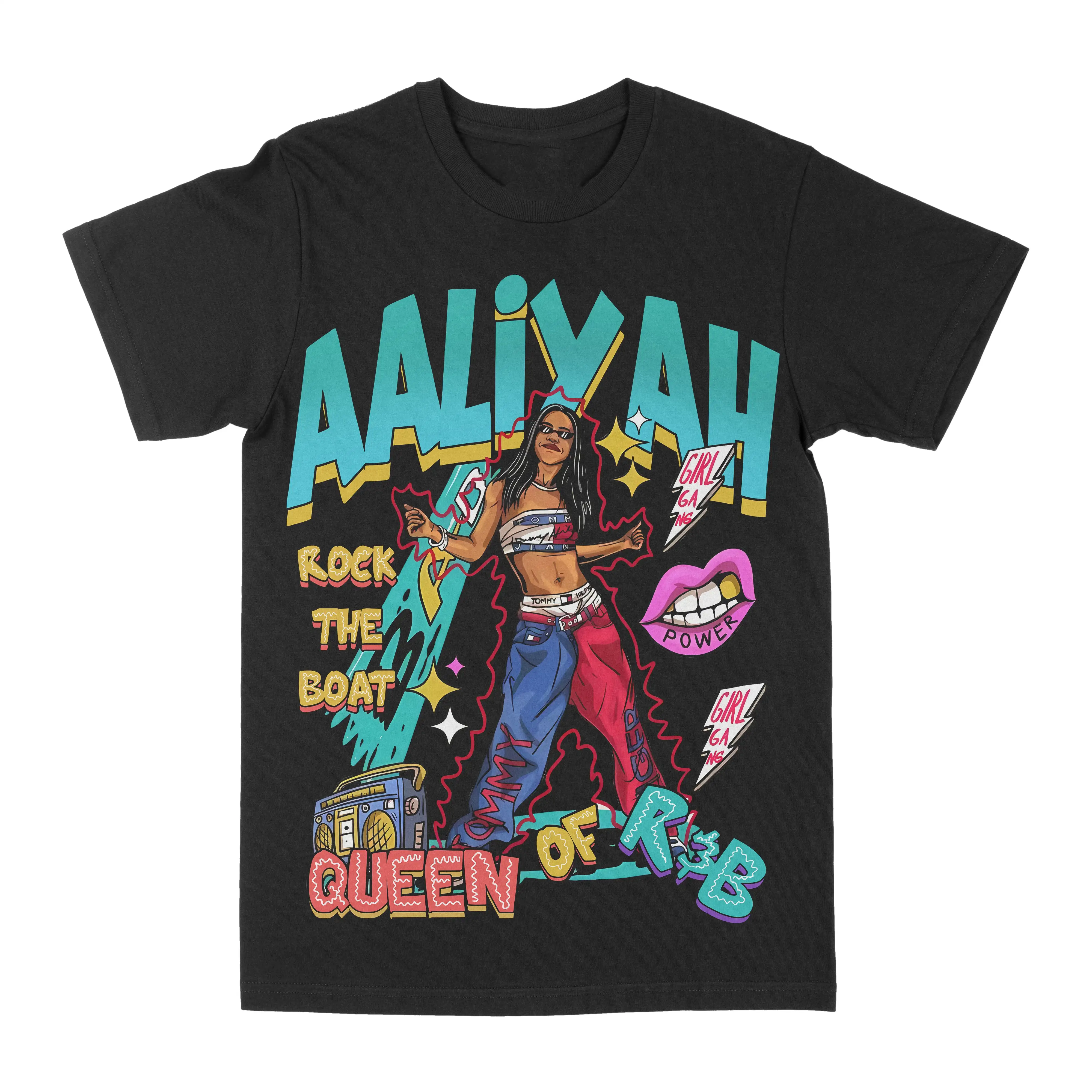 Aaliyah Rock The Boat Print T-shirt Summer Luxury Brand Cotton Men's and Women's T-shirt Short Sleeve
Aaliyah Rock The Boat Print T-shirt Summer Luxury Brand Cotton Men's and Women's T-shirt Short Sleeve