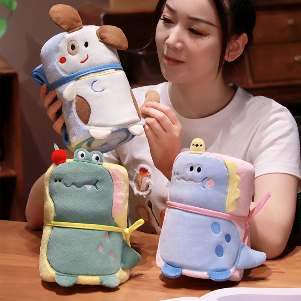 Flannel Cartoon Animal Newborn Blanket Space-saving Skin-friendly Office Nap Blanket Cover Soft Nap Pillow School
Flannel Cartoon Animal Newborn Blanket Space-saving Skin-friendly Office Nap Blanket Cover Soft Nap Pillow School