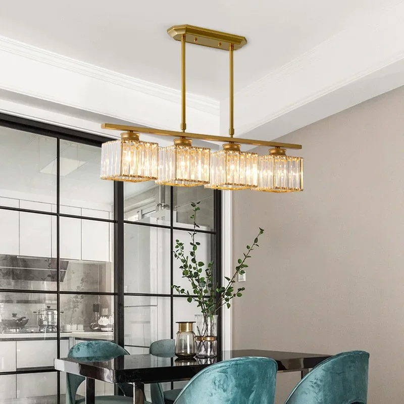 SANDYHA Square Crystal Pendant Light Modern Chandelier for Kitchen Island Living Room Restaurant Indoor Lighting Stylish and
SANDYHA Square Crystal Pendant Light Modern Chandelier for Kitchen Island Living Room Restaurant Indoor Lighting Stylish and