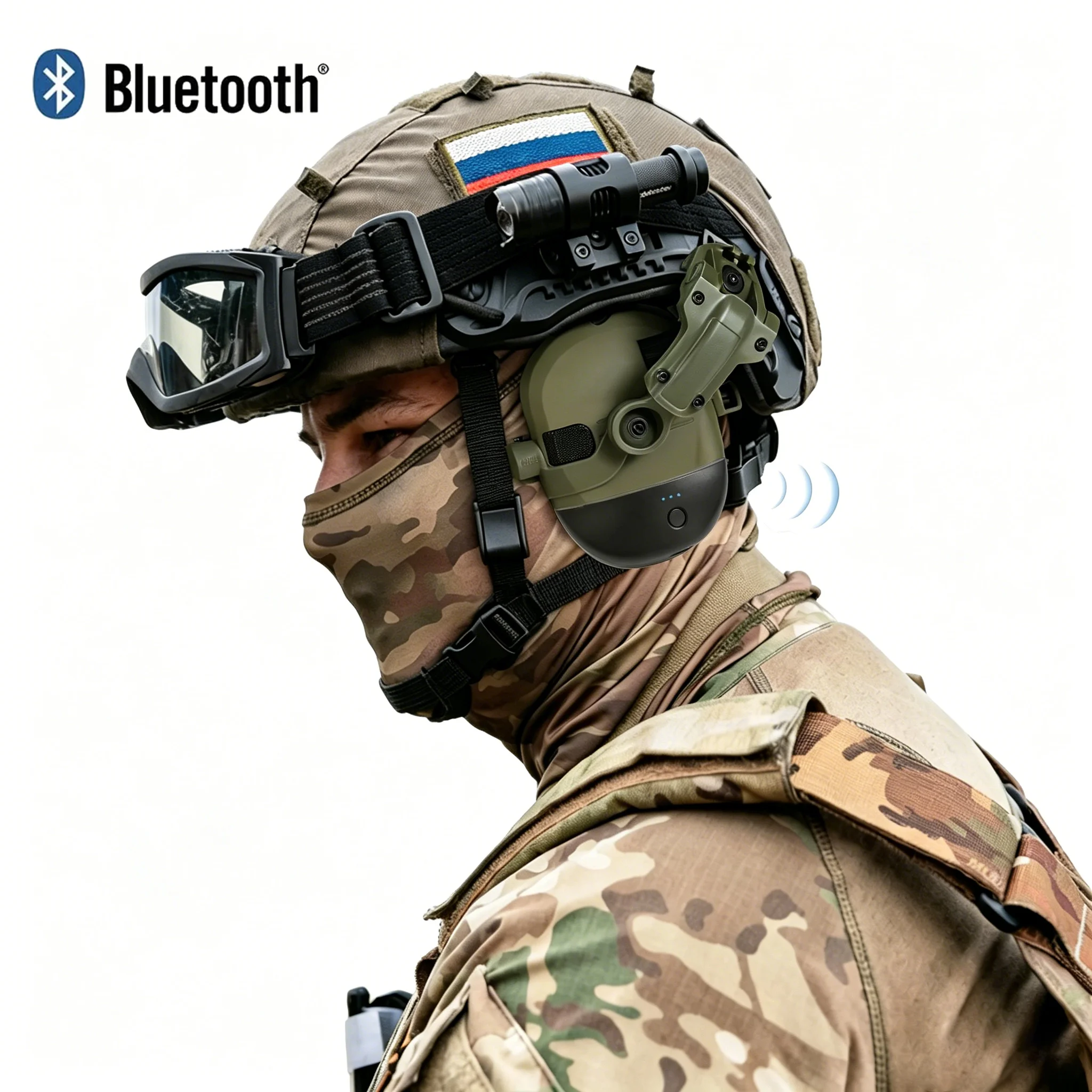 Tactical noise-canceling headphones, optional Bluetooth adapter.Suitable for outdoor hunting and shooting
Tactical noise-canceling headphones, optional Bluetooth adapter.Suitable for outdoor hunting and shooting
