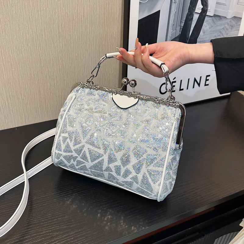 Luxury Handbag Shining Wedding Evening Purse Fashion Crossbody Bags Glitter Party Shoulder Women Clutch Bags For Women Sequined
Luxury Handbag Shining Wedding Evening Purse Fashion Crossbody Bags Glitter Party Shoulder Women Clutch Bags For Women Sequined