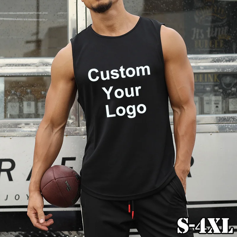 New Fashion Customize Your Logo Sleeveless Shirts Tank Top Men Fitness Shirt Mens Bodybuilding Workout Gym Vest Athletic
New Fashion Customize Your Logo Sleeveless Shirts Tank Top Men Fitness Shirt Mens Bodybuilding Workout Gym Vest Athletic