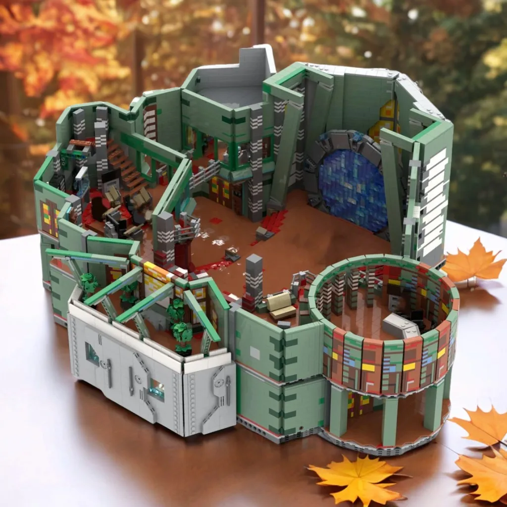 14559 шт. MOC научно-фантастический фильм (Stargate Atlantis) коллекция уровней архитектуры строительные блоки фигурка | Дисплей игрушек в подарок
14559 шт. MOC научно-фантастический фильм (Stargate Atlantis) коллекция уровней архитектуры строительные блоки фигурка | Дисплей игрушек в подарок