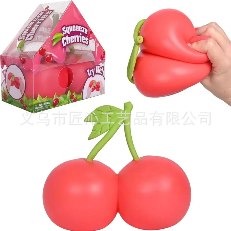 Squeeze Cherries Squeezy Stress Relief Sensory Toy Slow Rebound Fidget Toy For Adults Anxiety Relieve Relaxing Entertainment
Squeeze Cherries Squeezy Stress Relief Sensory Toy Slow Rebound Fidget Toy For Adults Anxiety Relieve Relaxing Entertainment