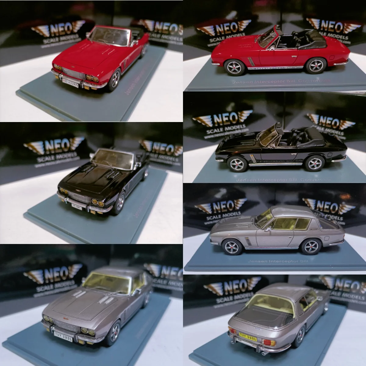 Neo 1:43 Jensen Interceptor SIII Convertible Simulation Limited Edition Resin Metal Static Car Model Toy Gift
Neo 1:43 Jensen Interceptor SIII Convertible Simulation Limited Edition Resin Metal Static Car Model Toy Gift