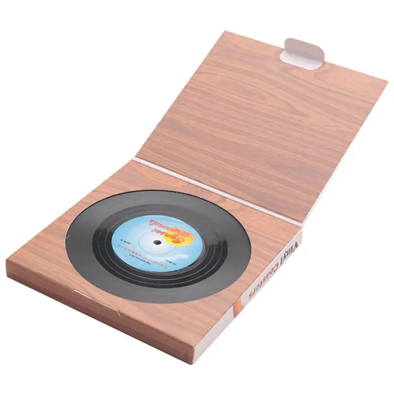 AB31-18Pieces Spinning Retro Vinyl Disc Drink Coasters
AB31-18Pieces Spinning Retro Vinyl Disc Drink Coasters