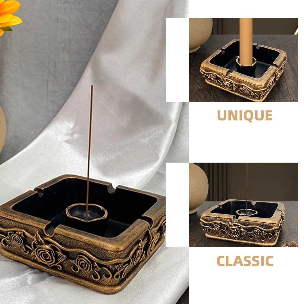 Golden Holder Incense Stick Burner Fragrance Sticks Scent Wax Melt Decorative Censer Adorn Stick Incense Plate
Golden Holder Incense Stick Burner Fragrance Sticks Scent Wax Melt Decorative Censer Adorn Stick Incense Plate