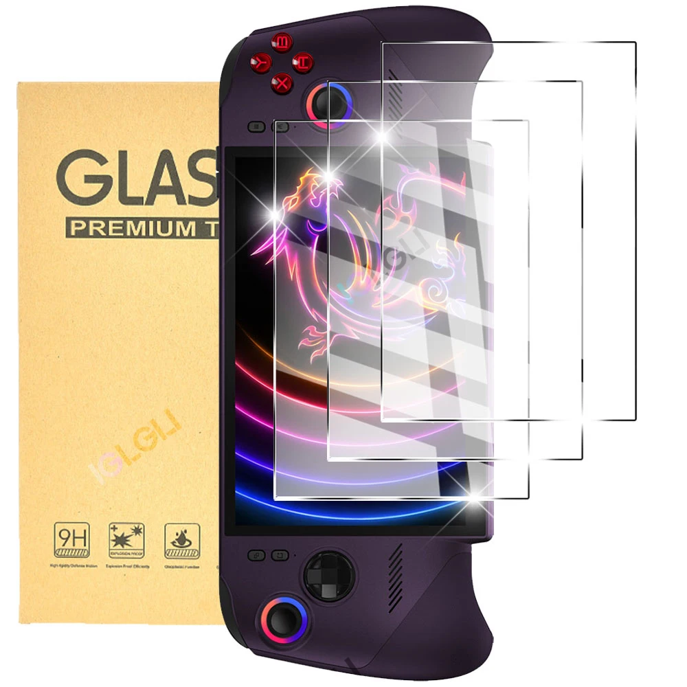 9H Tempered Glass for MSI Claw 8 EX AI+ Screen Protector, HD Clear Anti-Scratch Protective Film MSI Claw EX 8 AI+ Accessories
9H Tempered Glass for MSI Claw 8 EX AI+ Screen Protector, HD Clear Anti-Scratch Protective Film MSI Claw EX 8 AI+ Accessories