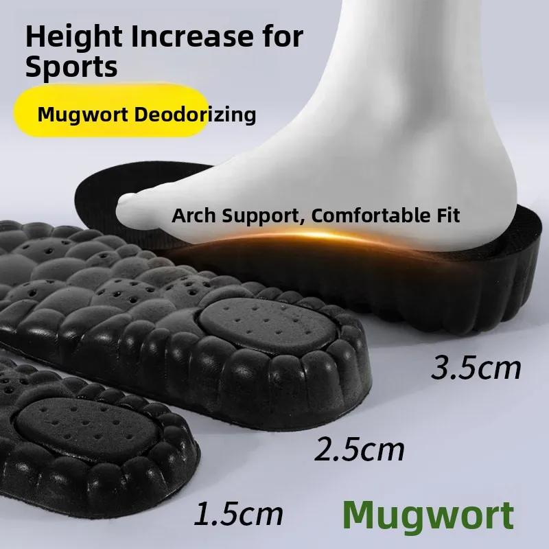 Sport Anti-vibration Sweat Absorbent Invisible Heightening Men's Women's Arch Support Super Soft No Fatigue Inner Heightening...
Sport Anti-vibration Sweat Absorbent Invisible Heightening Men's Women's Arch Support Super Soft No Fatigue Inner Heightening...