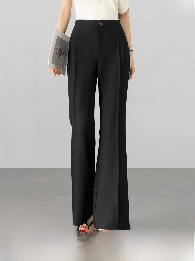 Casual Pants for Women Commute Sle Elastic Waist Silk Blend Slimming Long Pants Spring 2026 Faion Casual Trousers
Casual Pants for Women Commute Sle Elastic Waist Silk Blend Slimming Long Pants Spring 2026 Faion Casual Trousers
