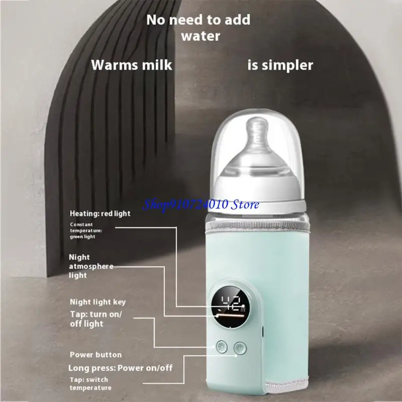 77HD Insulated Baby Bottle Heating Cover 18W Quick Warm Technology 6 Temperature Setting Closure
77HD Insulated Baby Bottle Heating Cover 18W Quick Warm Technology 6 Temperature Setting Closure