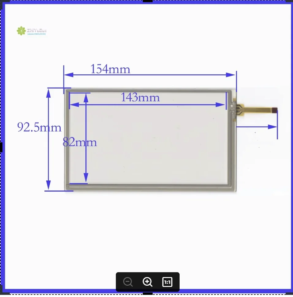 ZhiYuSun Wholesale 5PCS/lot 154mm*93mm NEW6.2 inch 4 line touch screen panel Compatible 154*93 Sensor glass
ZhiYuSun Wholesale 5PCS/lot 154mm*93mm NEW6.2 inch 4 line touch screen panel Compatible 154*93 Sensor glass