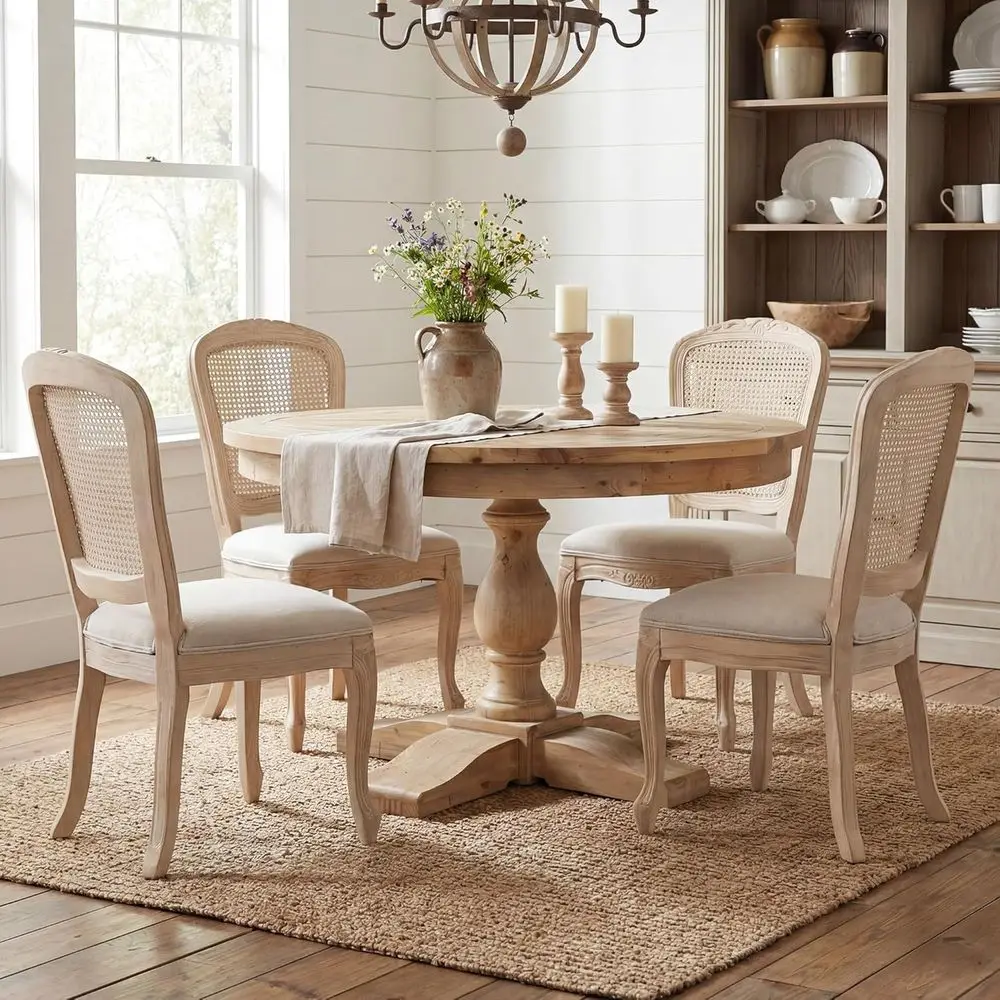 Set of 4 Upholstered Linen Fabric Dining Chairs with Square High Back, Suitable for Home, Dining Table, Living Room, or Restaura
Set of 4 Upholstered Linen Fabric Dining Chairs with Square High Back, Suitable for Home, Dining Table, Living Room, or Restaura