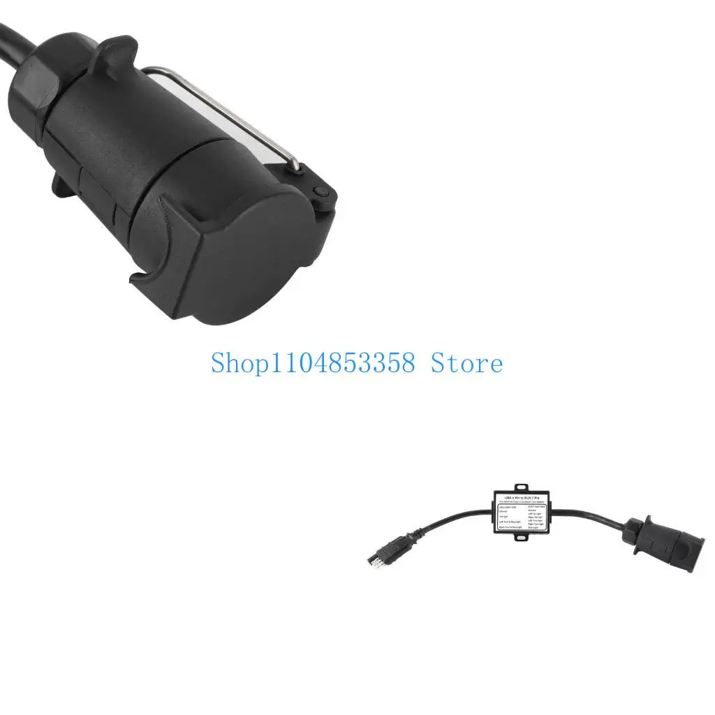 652F 4 -контакт до 7 -контактного преобразователя Адаптер для стабильной системы освещения прицеп
652F 4 -контакт до 7 -контактного преобразователя Адаптер для стабильной системы освещения прицеп