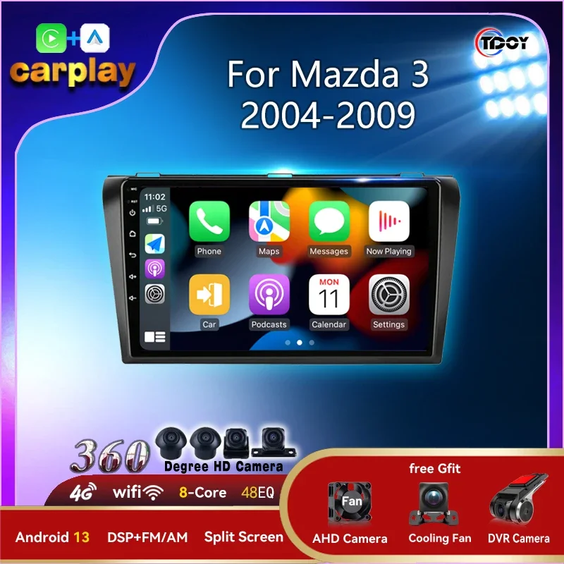 Авторадио Android 13 2Din Android для Mazda 3 2004-2009, автомобильный радиоприемник, автомобильная стереосистема, мультимедиа, автомобильный Carplay, Android Auto, беспроводная связь
Авторадио Android 13 2Din Android для Mazda 3 2004-2009, автомобильный радиоприемник, автомобильная стереосистема, мультимедиа, автомобильный Carplay, Android Auto, беспроводная связь