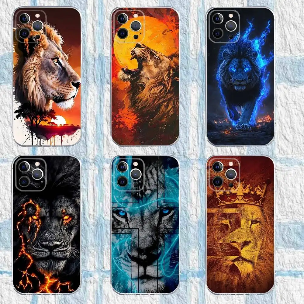 African Lion Phone Case For iPhone 16,15,14,13,12,11 Pro,Max,Plus,X,XS,XR,SE,Mini Transparent Silicone Soft
African Lion Phone Case For iPhone 16,15,14,13,12,11 Pro,Max,Plus,X,XS,XR,SE,Mini Transparent Silicone Soft