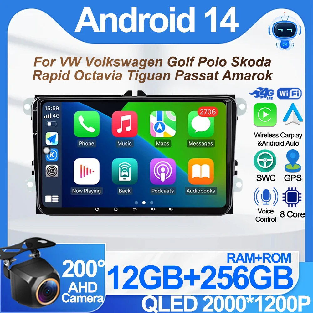 Android Carplay For Volkswagen VW Caddy 2011 2012 2013 2014 2015 2016 2017 2018 Radio Multimedia Player GPS Navigation No 2din
Android Carplay For Volkswagen VW Caddy 2011 2012 2013 2014 2015 2016 2017 2018 Radio Multimedia Player GPS Navigation No 2din