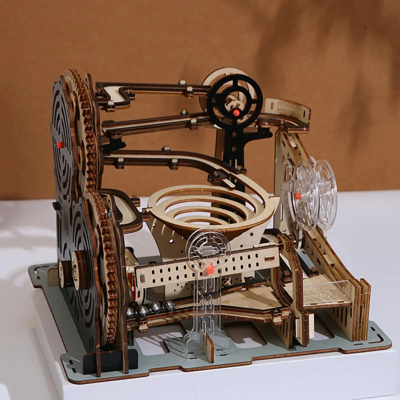 Marble Run Educational Creative Crafts 3D Wooden Puzzle Wooden Mechanical Puzzle for Holiday Teens Adults Valentines Day Hobby
Marble Run Educational Creative Crafts 3D Wooden Puzzle Wooden Mechanical Puzzle for Holiday Teens Adults Valentines Day Hobby