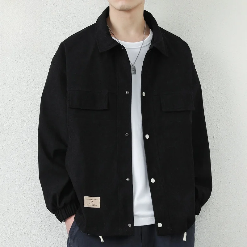 Men's Casual Workwear Jaet Spring 2024 Loose Fit Faionable Long Sve Polyester Antifouling Youth ular Outerwear
Men's Casual Workwear Jaet Spring 2024 Loose Fit Faionable Long Sve Polyester Antifouling Youth ular Outerwear