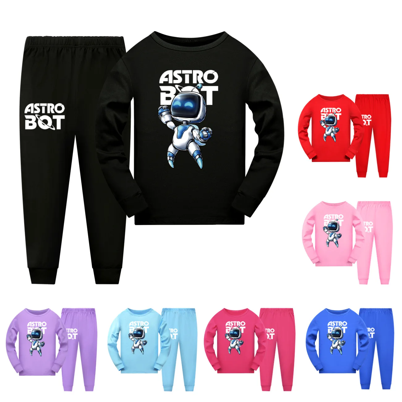 New Hot Game Astro Bot Clothes Kids Astrobot Pajama Sets Boys Autumn Long Sleeve Pullover Tops Legging 2pcs Sets Girls Sleepwear
New Hot Game Astro Bot Clothes Kids Astrobot Pajama Sets Boys Autumn Long Sleeve Pullover Tops Legging 2pcs Sets Girls Sleepwear