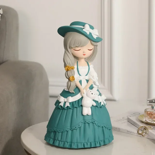 Modern Sweetheart Princess Resin Adornments Home Livingroom Desktop Sculpture Crafts Cabinet Store Club Figurines Accessories
Modern Sweetheart Princess Resin Adornments Home Livingroom Desktop Sculpture Crafts Cabinet Store Club Figurines Accessories