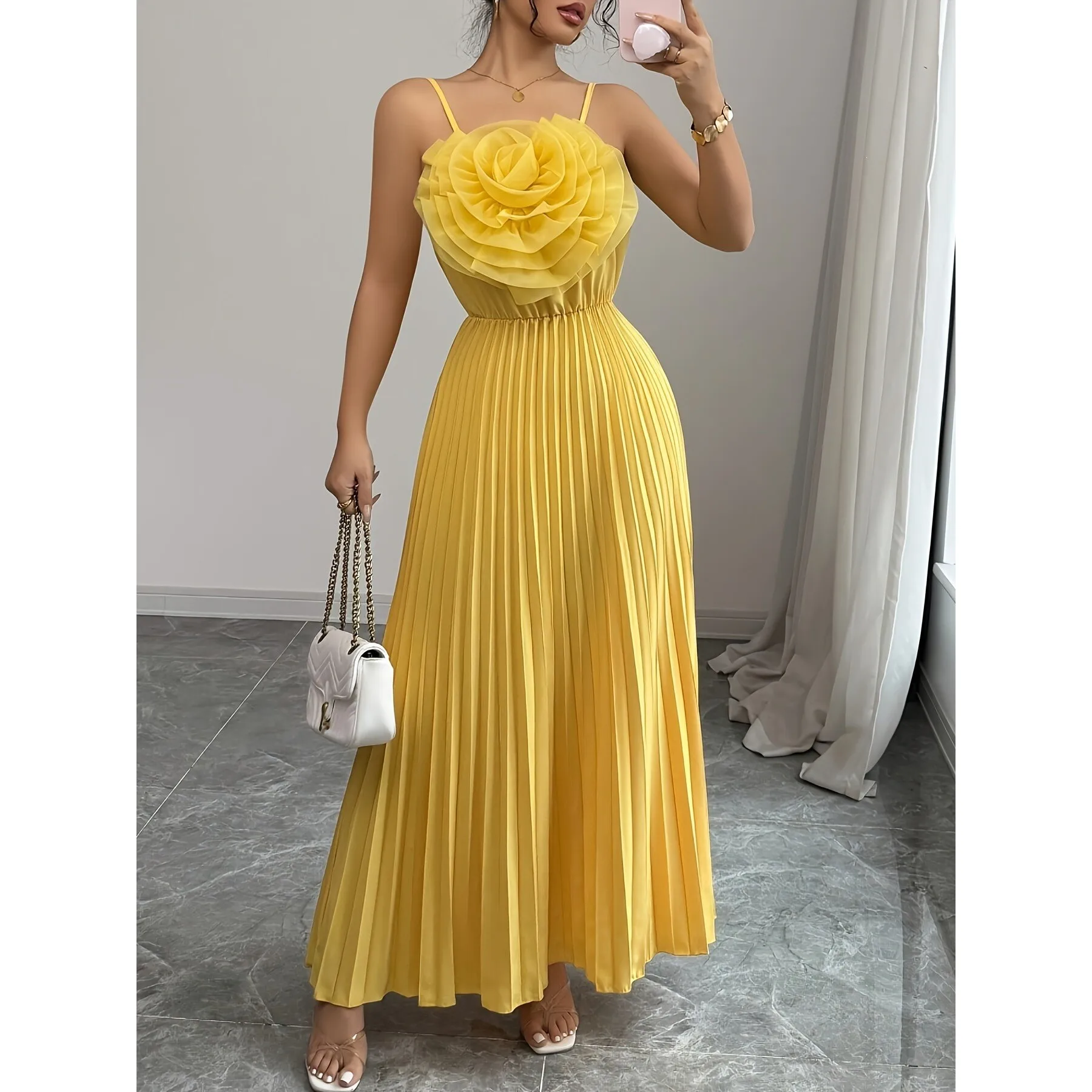 Floral Ruffle Jumpsuit Neutral Style Casual Harlan Pants 2026 Spring Season Unisex Other Material 100% Floral Print Jumpsuit
Floral Ruffle Jumpsuit Neutral Style Casual Harlan Pants 2026 Spring Season Unisex Other Material 100% Floral Print Jumpsuit