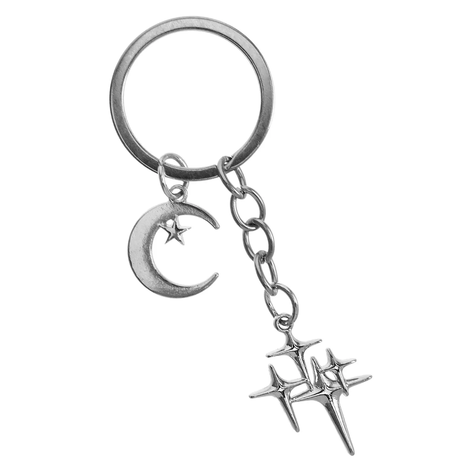 Star Moon Keychain Car Ring Bag Accessory Girls Clip Car Keyring Women Handbag Holder Aesthetic
Star Moon Keychain Car Ring Bag Accessory Girls Clip Car Keyring Women Handbag Holder Aesthetic