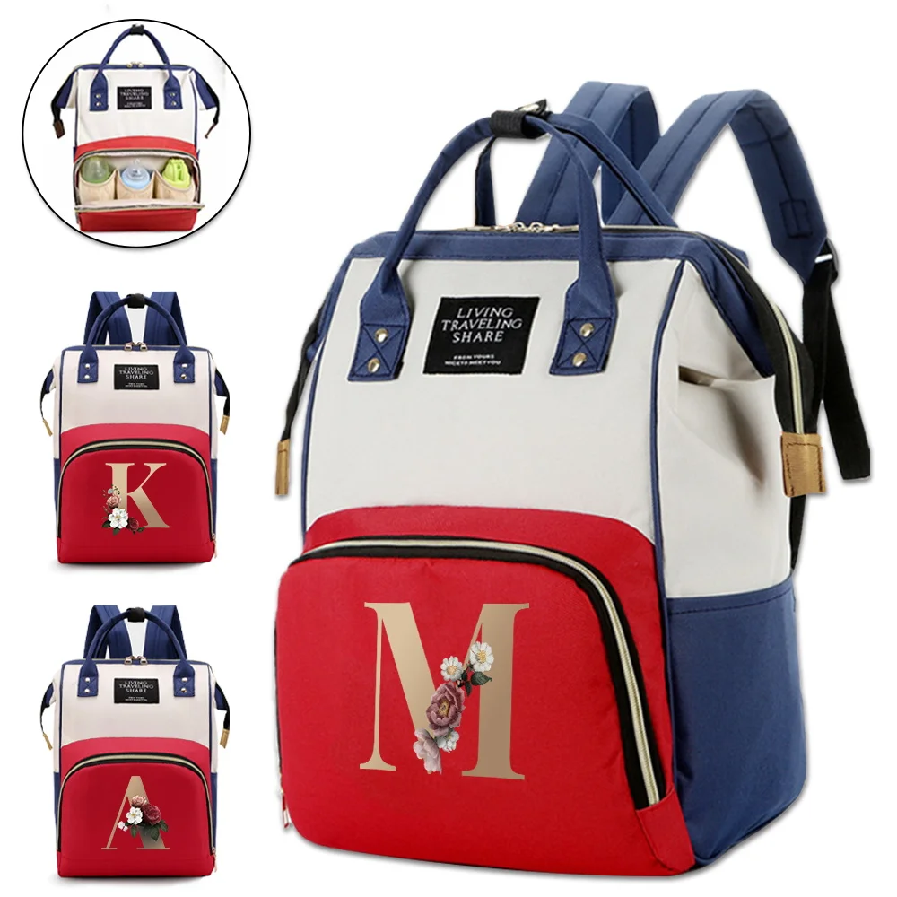 Mommy Backpack New Large-capacity Infant Stuff Milk Bottle Storage Travel Mommy Bag Diapers Bag Washable Gold Series
Mommy Backpack New Large-capacity Infant Stuff Milk Bottle Storage Travel Mommy Bag Diapers Bag Washable Gold Series