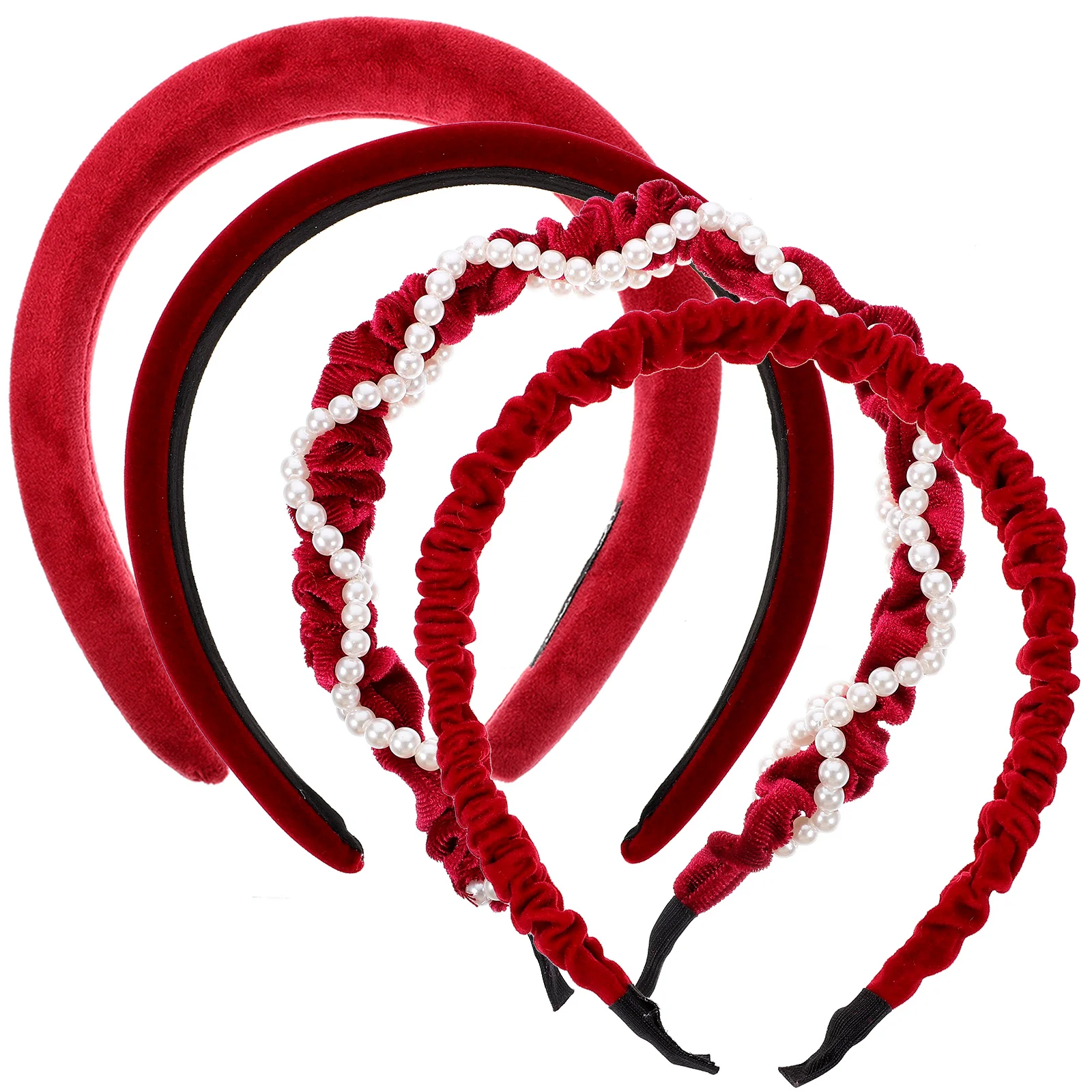 4 Pcs New Year Headbands Red Hair Accessories for Women Wide High Top Headband Face Wash Styling Gifts 19668 17882B 19615D
4 Pcs New Year Headbands Red Hair Accessories for Women Wide High Top Headband Face Wash Styling Gifts 19668 17882B 19615D
