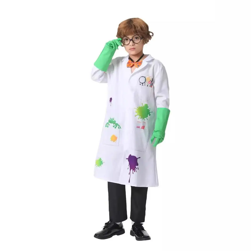 Halloween Science Lab Parent-Child Outfit White Coat Performance Costume Traditional Chinese Ethnic Women's Fashion Autumn
Halloween Science Lab Parent-Child Outfit White Coat Performance Costume Traditional Chinese Ethnic Women's Fashion Autumn