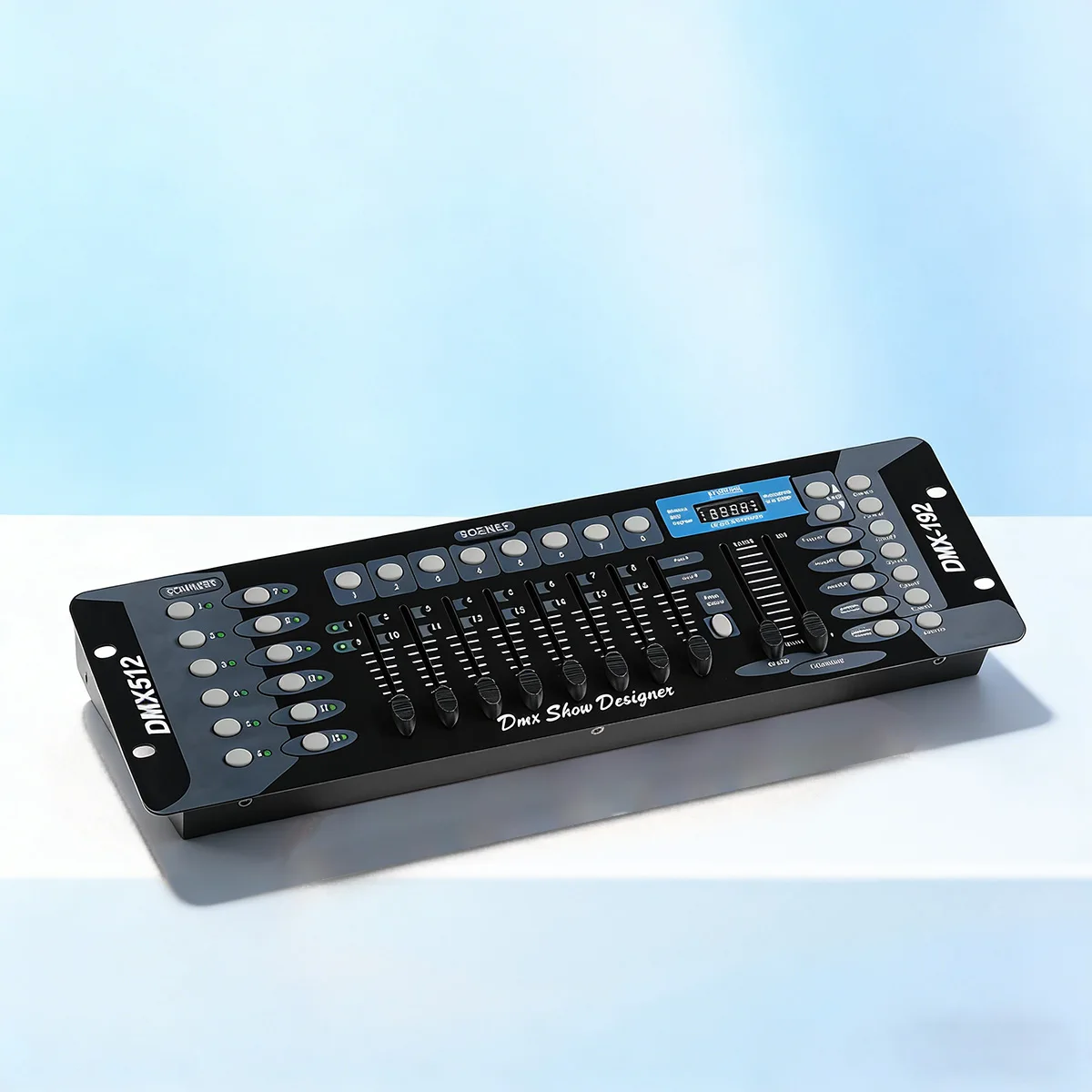 192-Channel DMX512 DJ Controller – 512 Disco Console for Stage Light, Party Beam & Wash Lighting System for Events
192-Channel DMX512 DJ Controller – 512 Disco Console for Stage Light, Party Beam & Wash Lighting System for Events