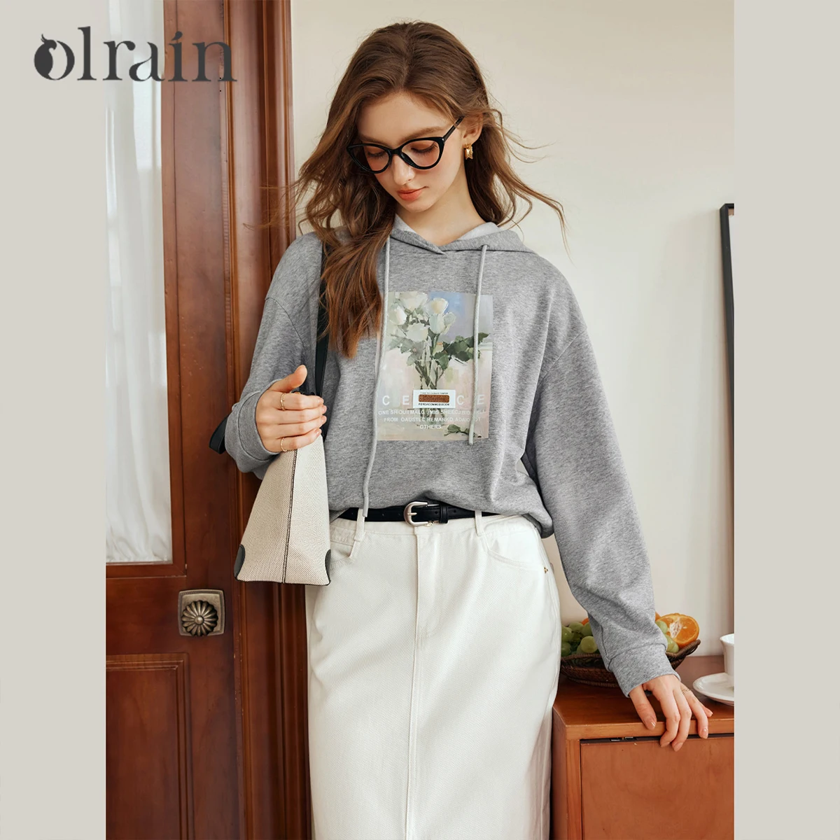 OLrain Women's Hooded Sweatshirt 2026 Autumn Printing Drop Sleeves Loose Fit Pullover Casual Lazy Style Fashion Top O21QR55355
OLrain Women's Hooded Sweatshirt 2026 Autumn Printing Drop Sleeves Loose Fit Pullover Casual Lazy Style Fashion Top O21QR55355